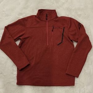 Eddie Bauer red pullover sweater small